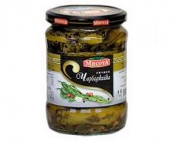 ПЕЧЕНИ ЧОРБАДЖИЙСКИ ЧУШКИ 580ГР *6БР МИСОТА 0
