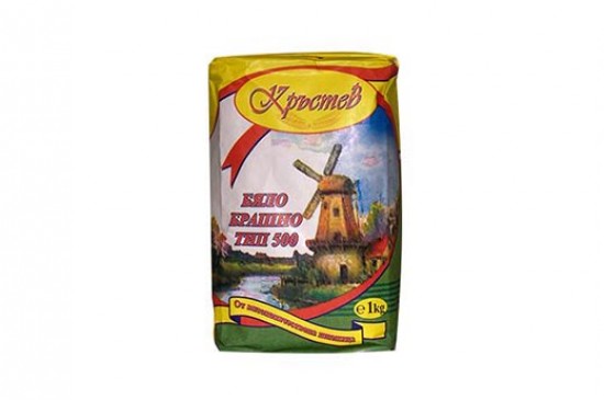 БРАШНО КРЪСТЕВ ТИП 500 1кг *10 0